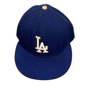 New Era Blue and White Dodgers Hat